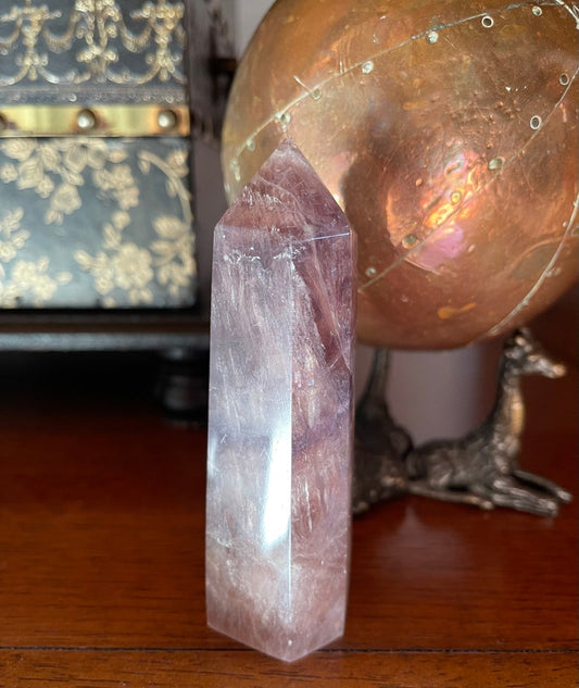 Lovely Purple Fluorite Tower, Crystal Magic