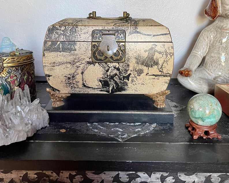 Old World Vintage Storage Box