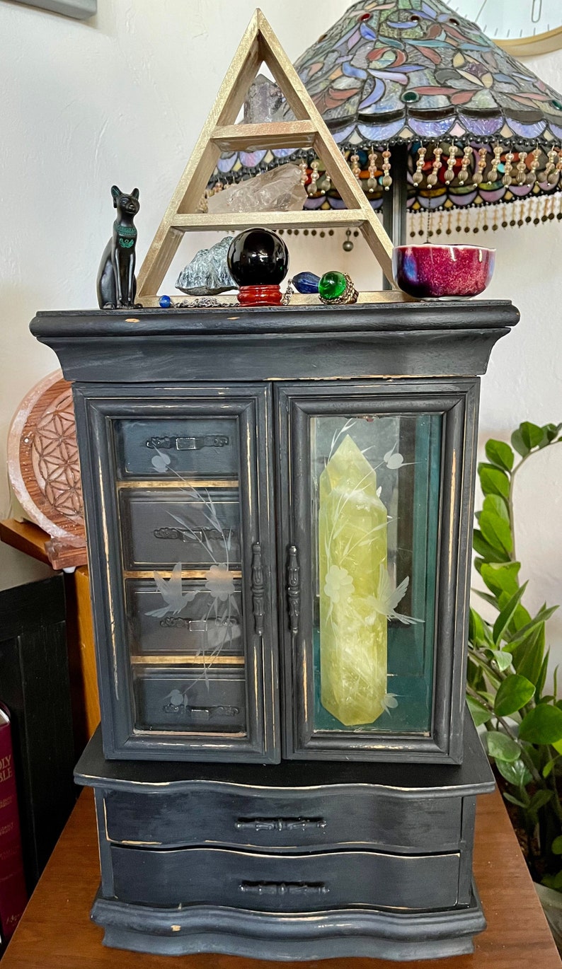 Mystical Cabinet, Oddities Cabinet, Lovecycled