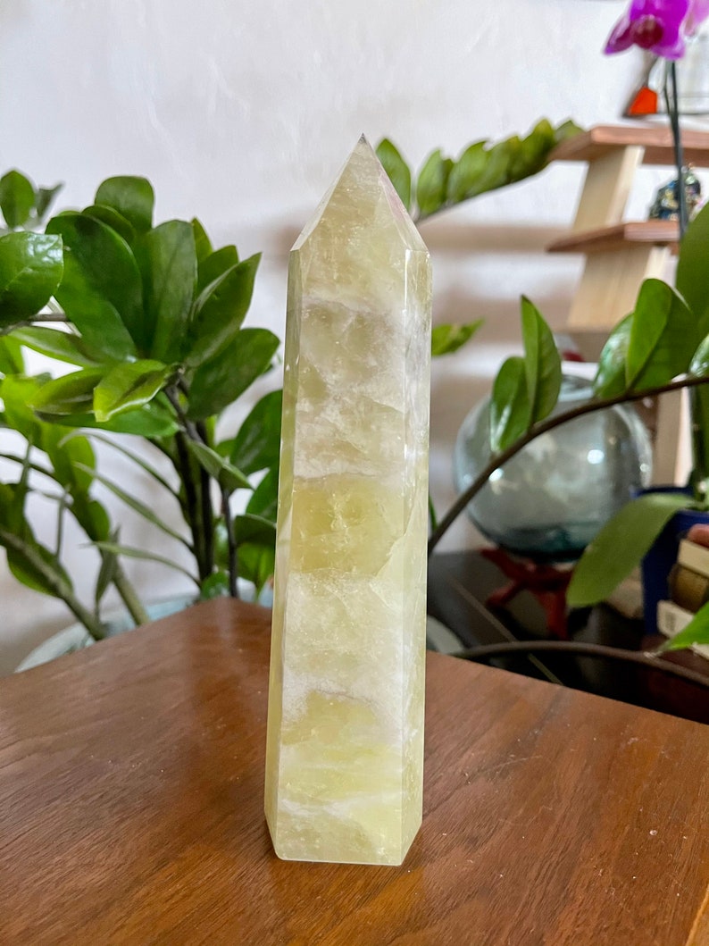 Beautiful Rainbow Citrine Tower, Crystal Magic