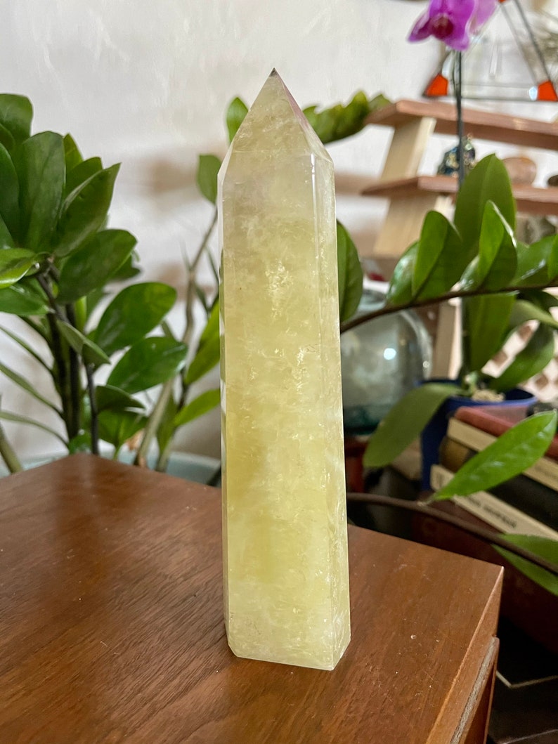 Beautiful Rainbow Citrine Tower, Crystal Magic