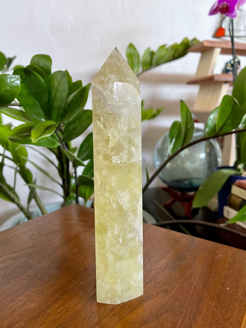 Beautiful Rainbow Citrine Tower, Crystal Magic