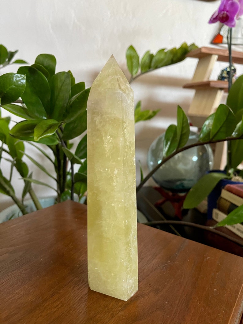 Beautiful Rainbow Citrine Tower, Crystal Magic