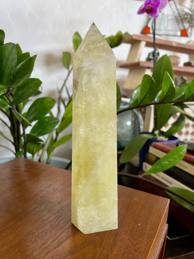 Beautiful Rainbow Citrine Tower, Crystal Magic