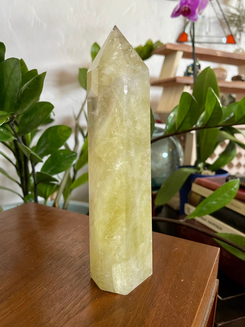 Beautiful Rainbow Citrine Tower, Crystal Magic