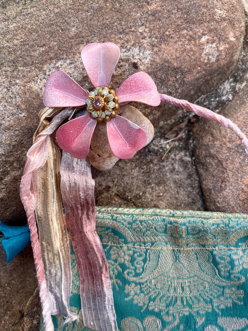 Spring Spirited Bohemian Hag Stone Amulet, Home Decor, Gift